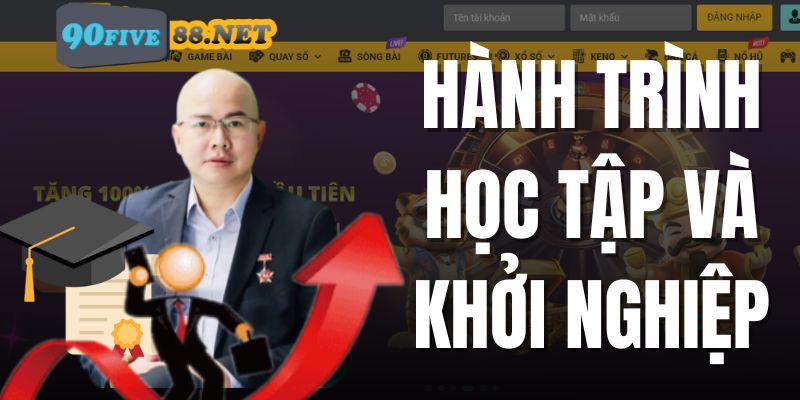 Hành trình học tập và khởi nghiệp của Danny Đặng CEO 