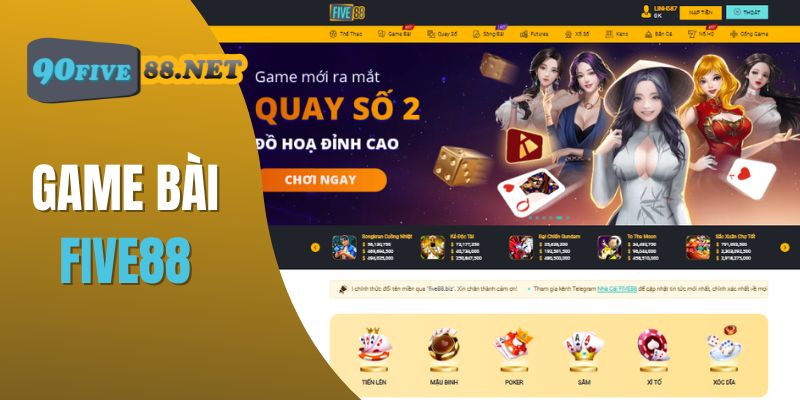 Kết quả game bài FIVE888 luôn minh bạch, uy tín